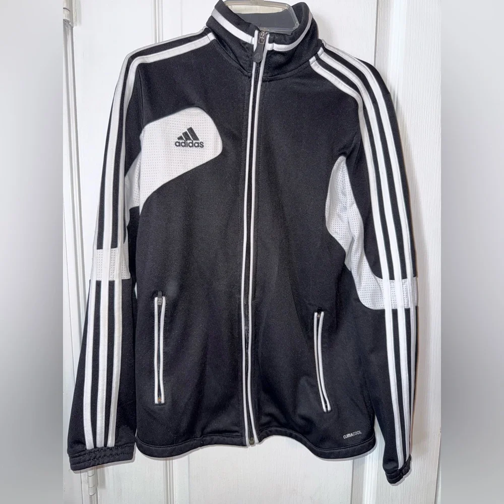 Adidas Climacool Black & White Track Jacket Size S
